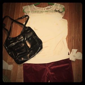 Cream Forever 21 Blouse 3/$15